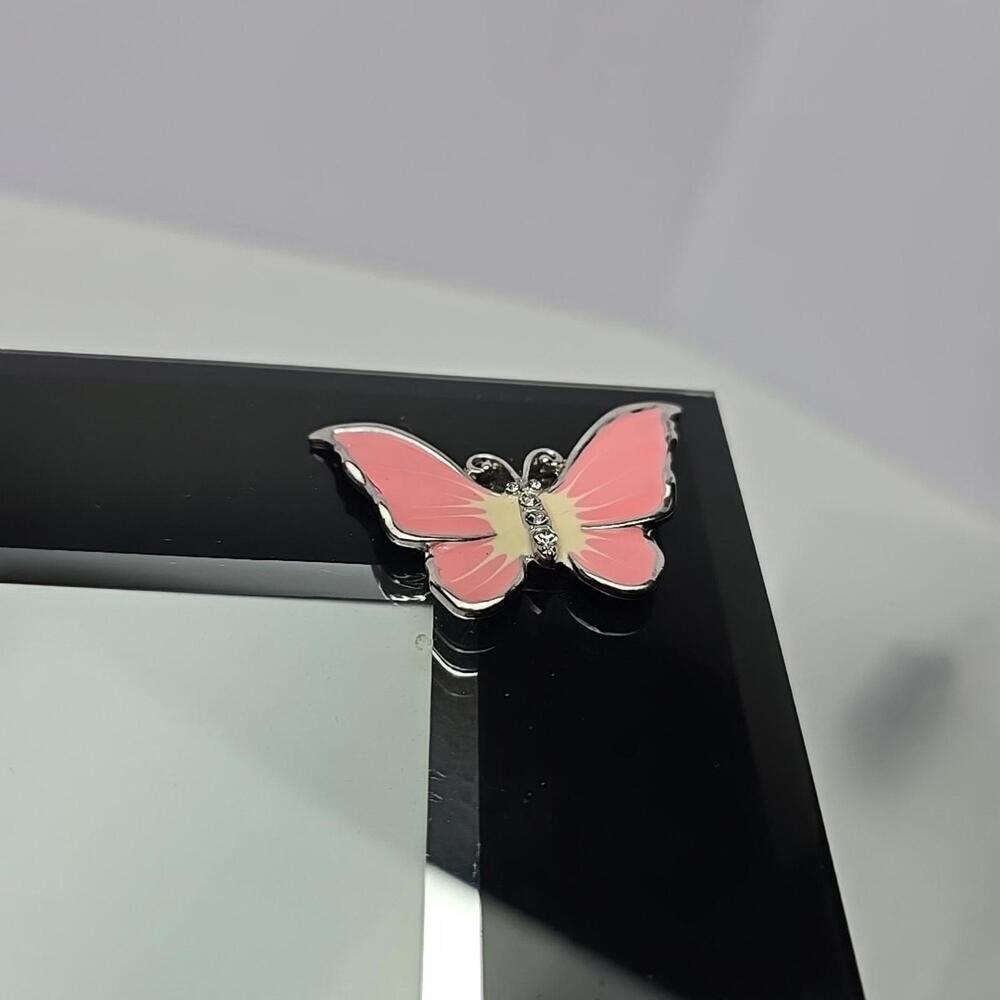 Pink Butterfly 6.5x 8.5 Picture Frame Vertical Spring Butterflies Photo Frame... - Picture 8 of 15